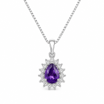 Amethyst Royal Drop Pendant