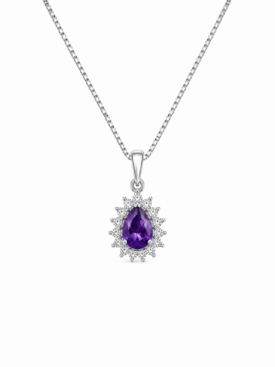 Amethyst Royal Drop Pendant