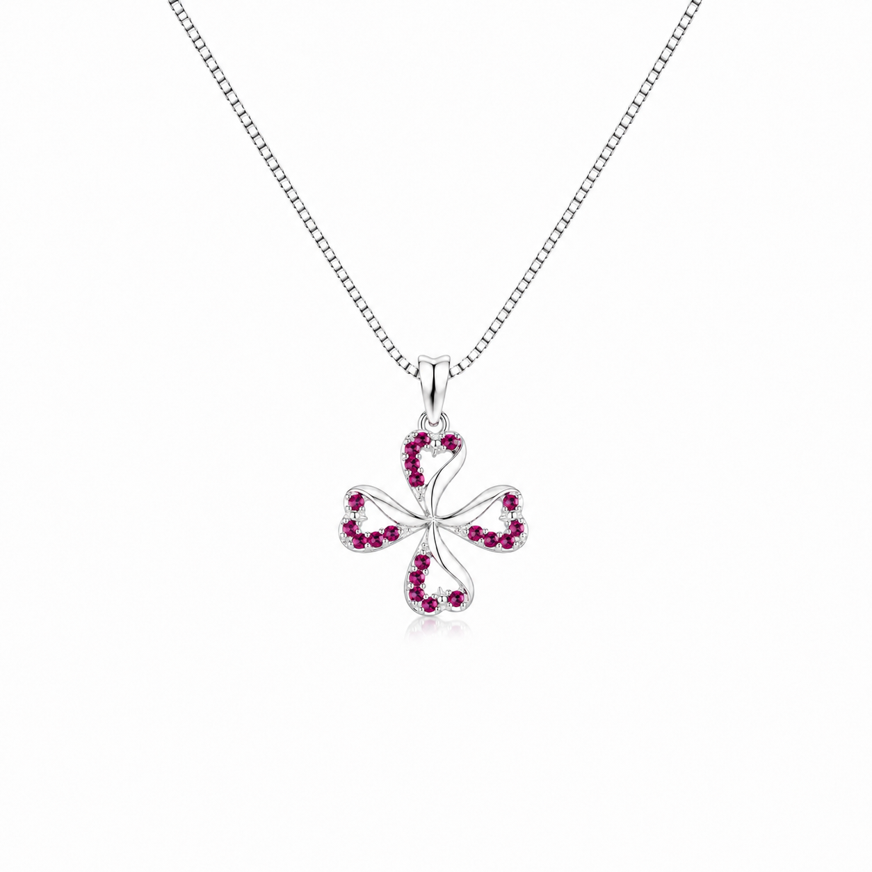 Royal Pink Blossom Pendant